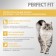Dry food Perfect Fit for sensitive cats, turkey, 650 g