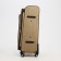 Big suitcase 28 ", lightning department, code castle, 4 wheels, outer pocket, beige color