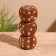 Dice play in a box 12x4x4 cm, wood shisham