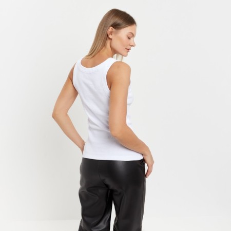 T -shirt female, white color, size S (42)-6