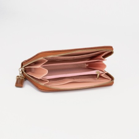 Women's wallet with lightning, red-2