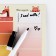 A4 magnetic planning and erasing marker "I hope you have time",