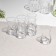 A set of tea glasses "Armud", glass, d = 6 cm, h = 9 cm, 150 ml, 6 pcs
