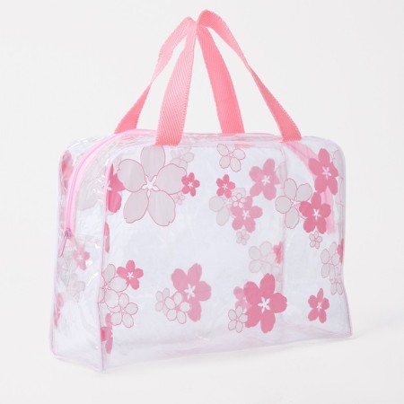 Lightning cosmetic bag, pink color