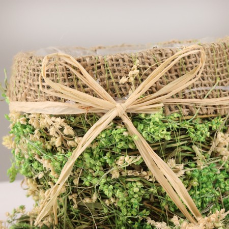 Kashpo, 19 x 16 x 11 cm, grass-1