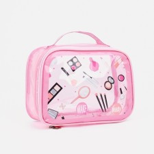 Lightning cosmetic bag, pink color