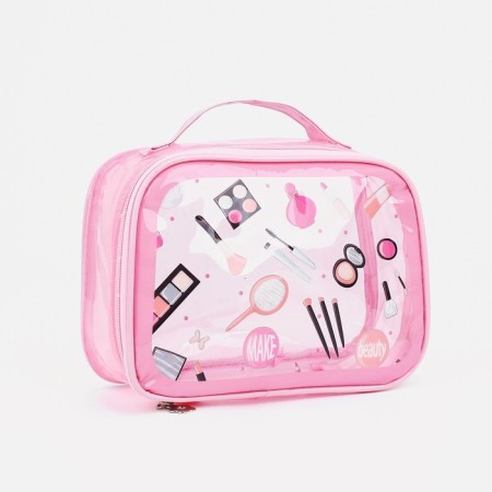 Lightning cosmetic bag, pink color