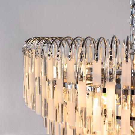 Eliza 51 cm chandelier, D 63 cm, 10x60W E27-3