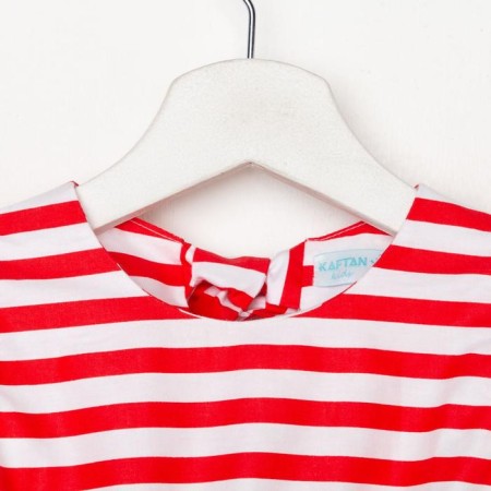 Dress children's kaftan "strip" r. 110-116-7