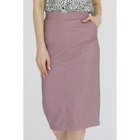 MIDI skirt with a stitch at the seams, size 42-2
