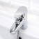 BOOU B8282-1V shell mixer, single-leaf, shower watering can and hose, chrome