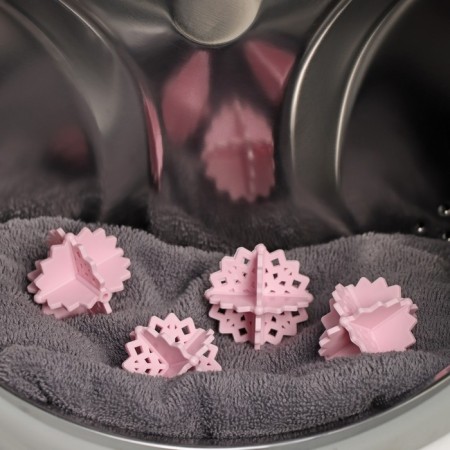 Balls for washing linen shade, 4 pcs, color mix-4