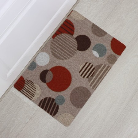 Rapid -shaped moisture -drinking shares, without edging, 37 × 58 cm, beige color-5