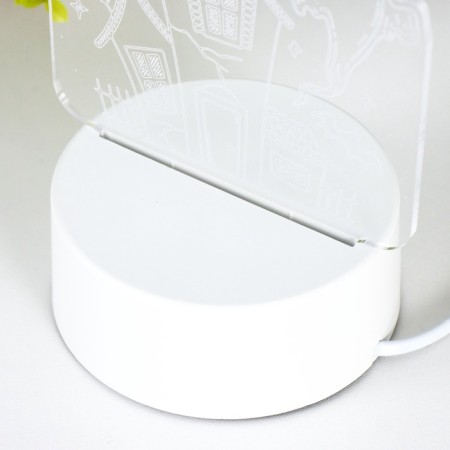Light "Ghosts" LED white 11x9.5x15 cm Risalux-8