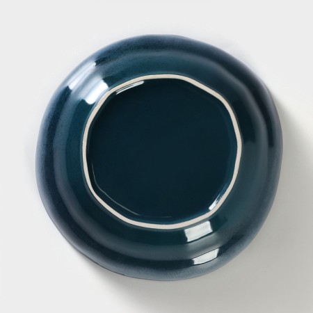 Porcelain plate Blu Reattivo, 1 L, D = 21.5 cm-3