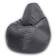 The hand-bag “pear” is positive, size m, diameter 70 cm, height 90 cm, oxford, color gray color