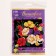 Cross -stitch on the black canvas "Bright Bouquet", a set for creativity, 25 x 25 cm
