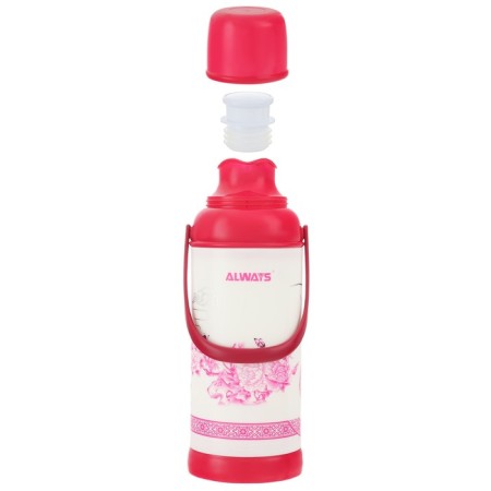 Thermos 2 l, with a glass flask 18 x 39 cm, pink-1
