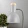 ECO table lamp 1xe27 40W gray 15x15x42.5 cm Risalux