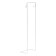 Metal stand for the ULI-P Uniel lamp, height 650 mm, white