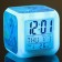 Electronic clock-a-aircraft "You are a miracle", with illumination