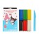 Plasticine 6 colors 120 g Hello Kitty & Friends, plastic stack, in cardboard packaging with euro suspension