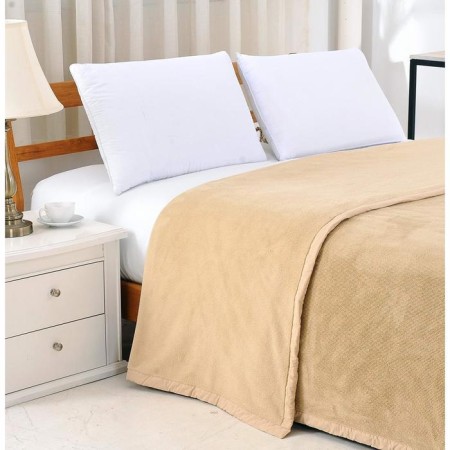 Stella bedspread, size 160x220 cm, beige color-4