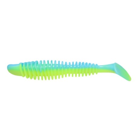 The Yaman Pro Arris Shad, 14 cm, the color #18-reice chartreuse, packaging 4 pcs.