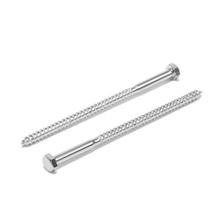 Bolt "Capercaillie", plumbing, Din571, M8x160 mm, 100 pcs-2