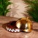 Wooden bowl 15 cm, with a lid