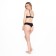 Women's bra, black color, size 80C