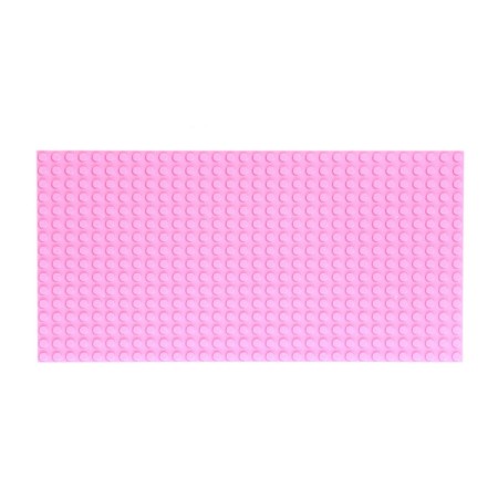 Parish plate for designer, 25.5 × 12.5 cm, pink color