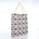 Set a youth backpack from textiles, a shoper bag, pink color