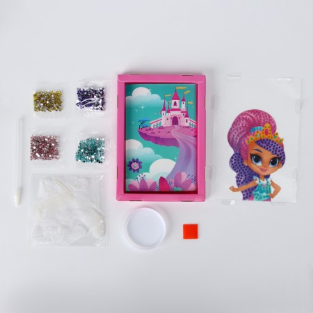 Diamond mosaic in the frame for children "Princess"-2