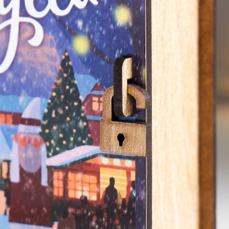 New Year's box-book "Miracles" 14x12x5 cm-2