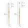 Set of brushes "Pony", 5 pieces, Brauberg (round, No. 1, 2, 3, 4, 5), blister