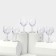A set of glass glass for white wine Bistro, 175 ml, h = 13 cm, 6 pcs