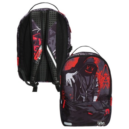 Youth backpack 39 x 30 x 17, ergonomic back, Devente Label 19l, + USB Hoodie Man 7032441