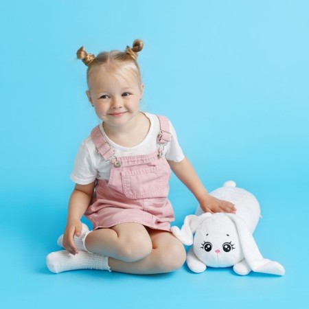 Soft toy "Bunny Snowflake"-4