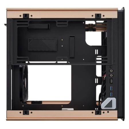 AZZA Regis Black Black BP without ATX 4x120mm 2xusb3.0 Audio Bott PSU-3