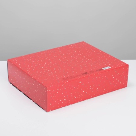 Folding double -sided box "New Year stories", 31 x 24.5 x 9 cm, New Year-3