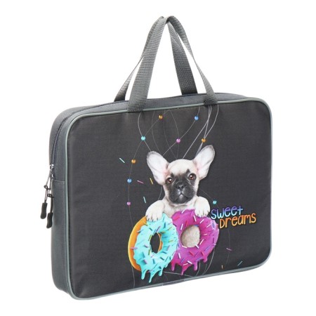 Folder with handles Textile A4, 370 x 280 x 60 mm, Stavia "Sweet Dog"-1