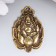 Souvenir brass "Hotty on the lotus" 3.8x2.5 cm