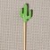 Swims "Smooth cactus", 12 cm, set 25 pcs