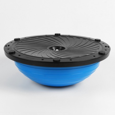 Half -sphere bosu gymnastic, with a pump, 46x20 cm, blue color-9