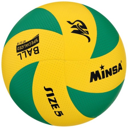 Volleyball ball minsa, pu, glued, 8 panels, p. 5-5