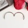Ring for creativity (for photo albums) "silver" int. D = 5 cm external. D = 5.5 cm