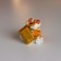 Souvenir Polystone "Tiger Nosik with gold/money" mix 5.5x3.5x5 cm