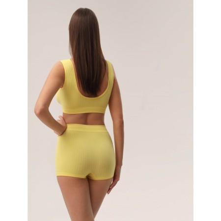 Women's shorts with a braid "Kosichka" Mirey Shorts Plait, size 46-48, color melon-3