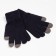 Male gloves for sensory screens, dark gray color, size 9-10 (24-26)